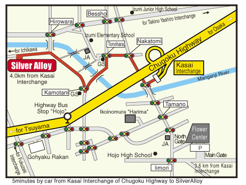 Map for Head Quarter